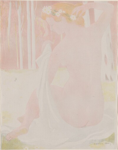 Nymph Crowned with Daisies (Nymphe couronnée de paquerettes)