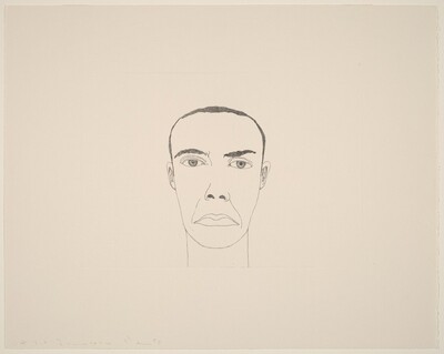 Self-Portrait #5 (Scowl)