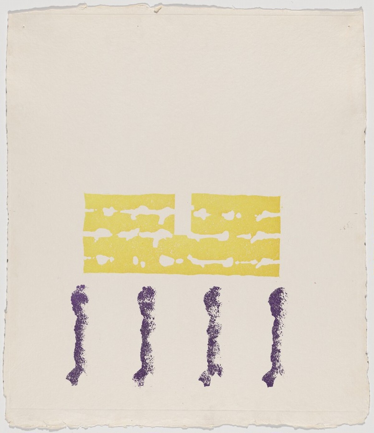 Costume D [working proof 1] by Richard Tuttle