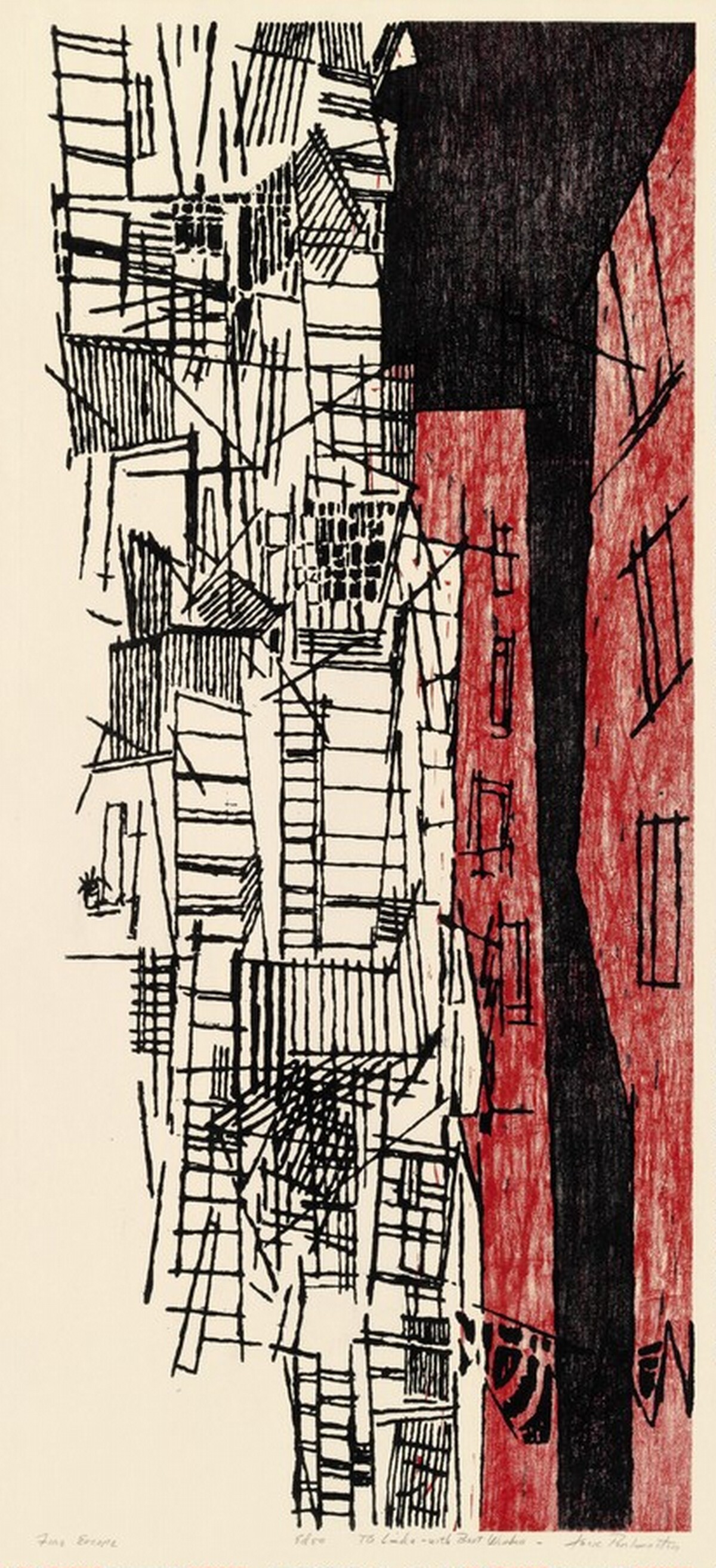 Fire Escape by Jack Perlmutter