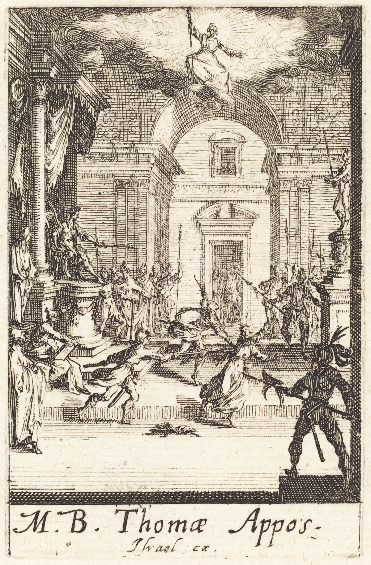 The Martyrdom of Saint Thomas by Jacques Callot