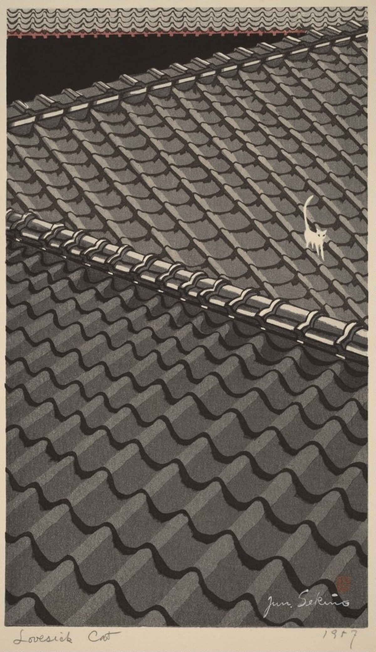 Lovesick Cat by Jun'ichiro Sekino
