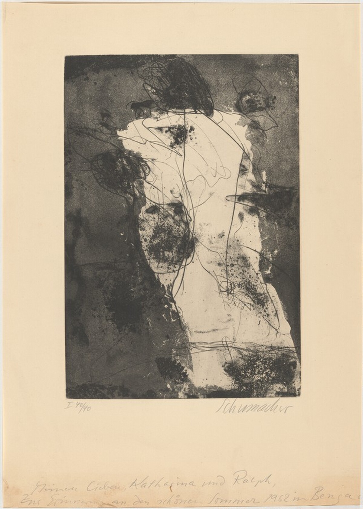 Untitled by Emil Schumacher