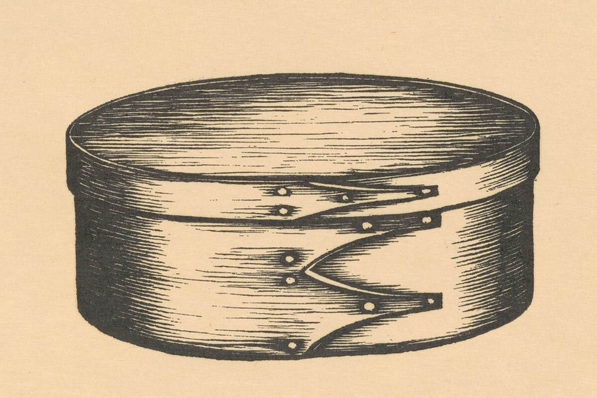 Shaker Oval Box by J. J. Lankes