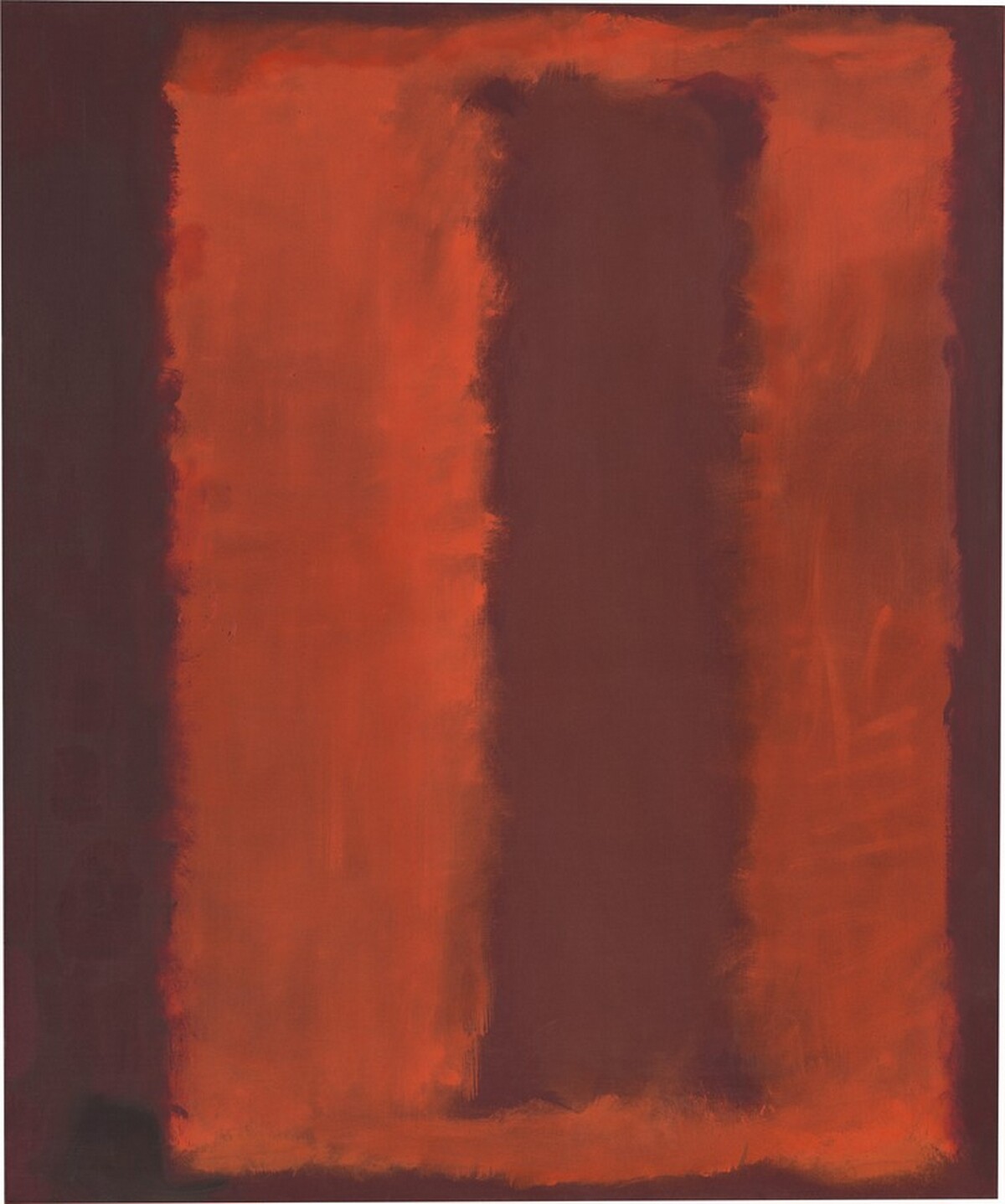 Untitled (Seagram Mural sketch) by Mark Rothko