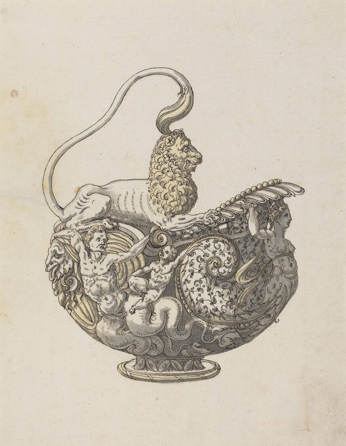Fancy Pitcher by Erasmus Hornick