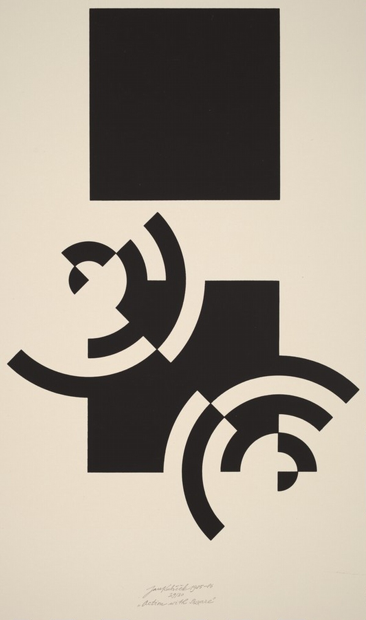 Action with Square by Jan Kubicek