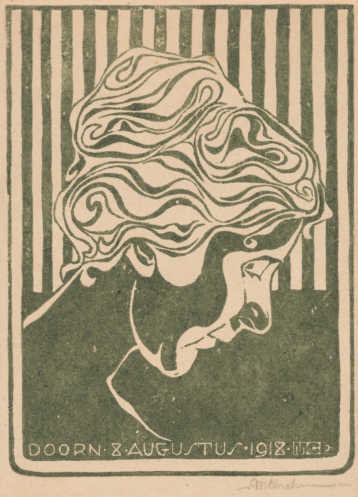 Fiet van Stolk-Van der Does de Willebois by M.C. Escher