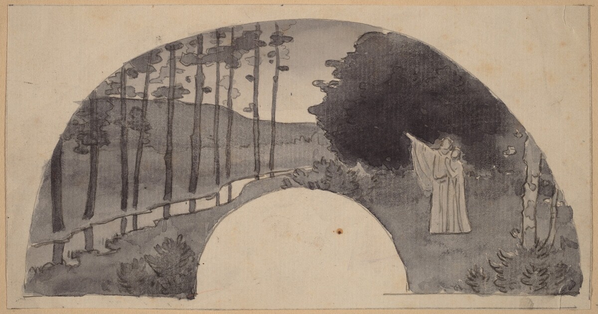 Study for an Archway by Charles Sprague Pearce