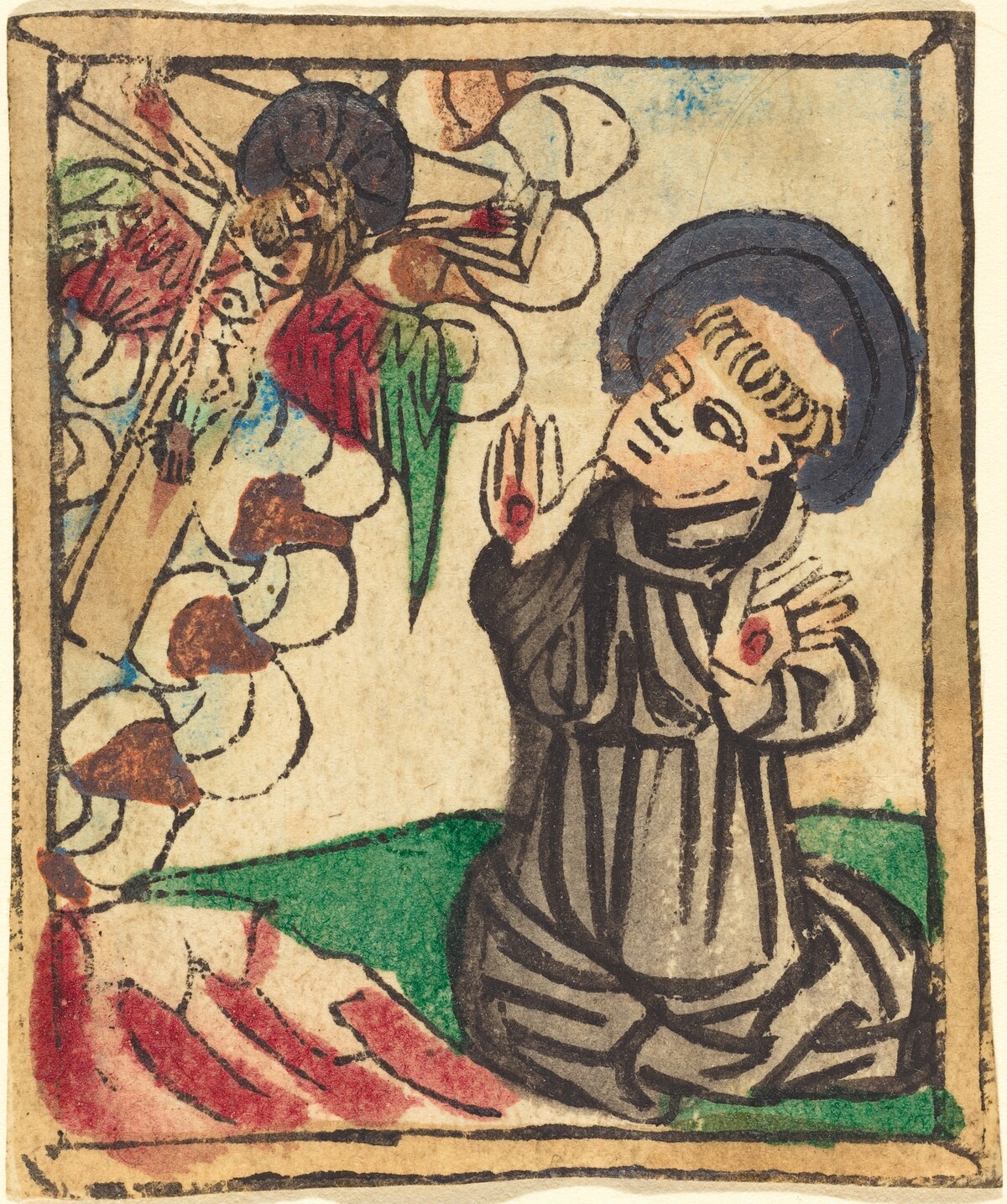 Saint Francis of Assisi by German 15th Century