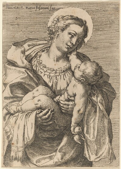 The Madonna and Child with an Apple