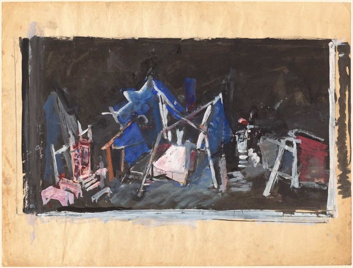 Untitled [Stage Set] by Mark Rothko