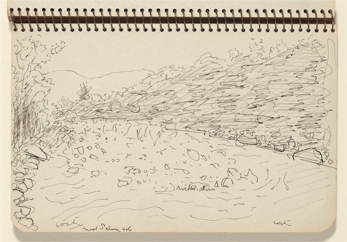 Near Salmon Hole by Milton Avery