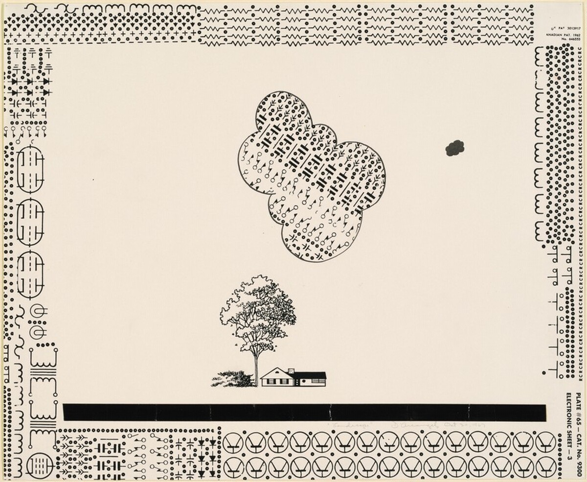 Landscape by Allan D'Arcangelo