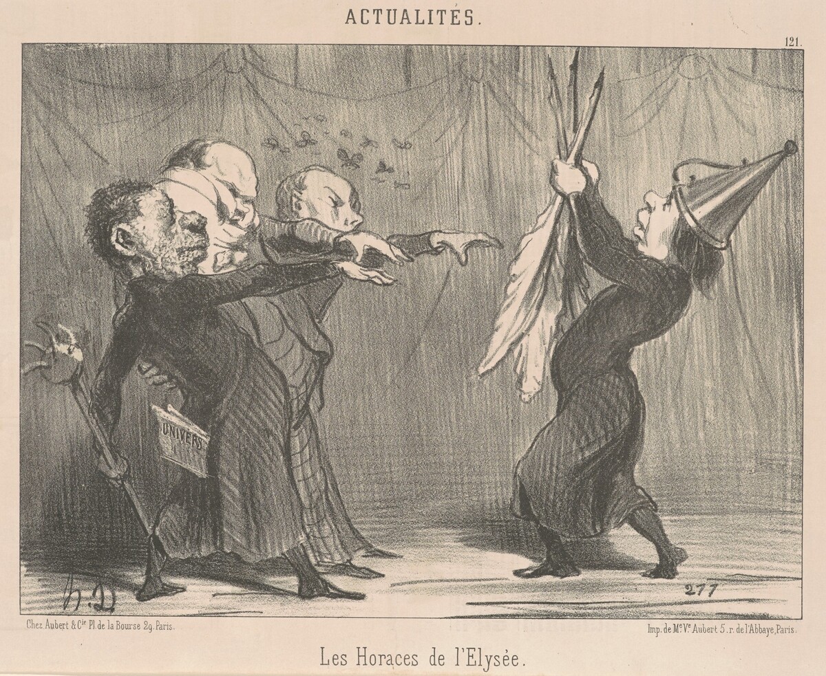 L'empereur soulouque ... by Honoré Daumier
