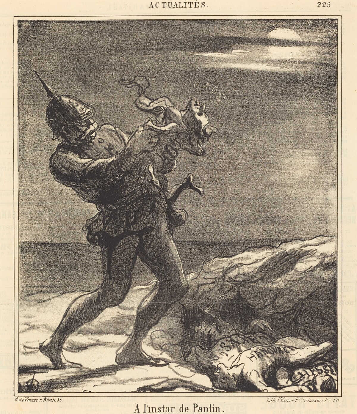 A l'instar de Pantin by Honoré Daumier