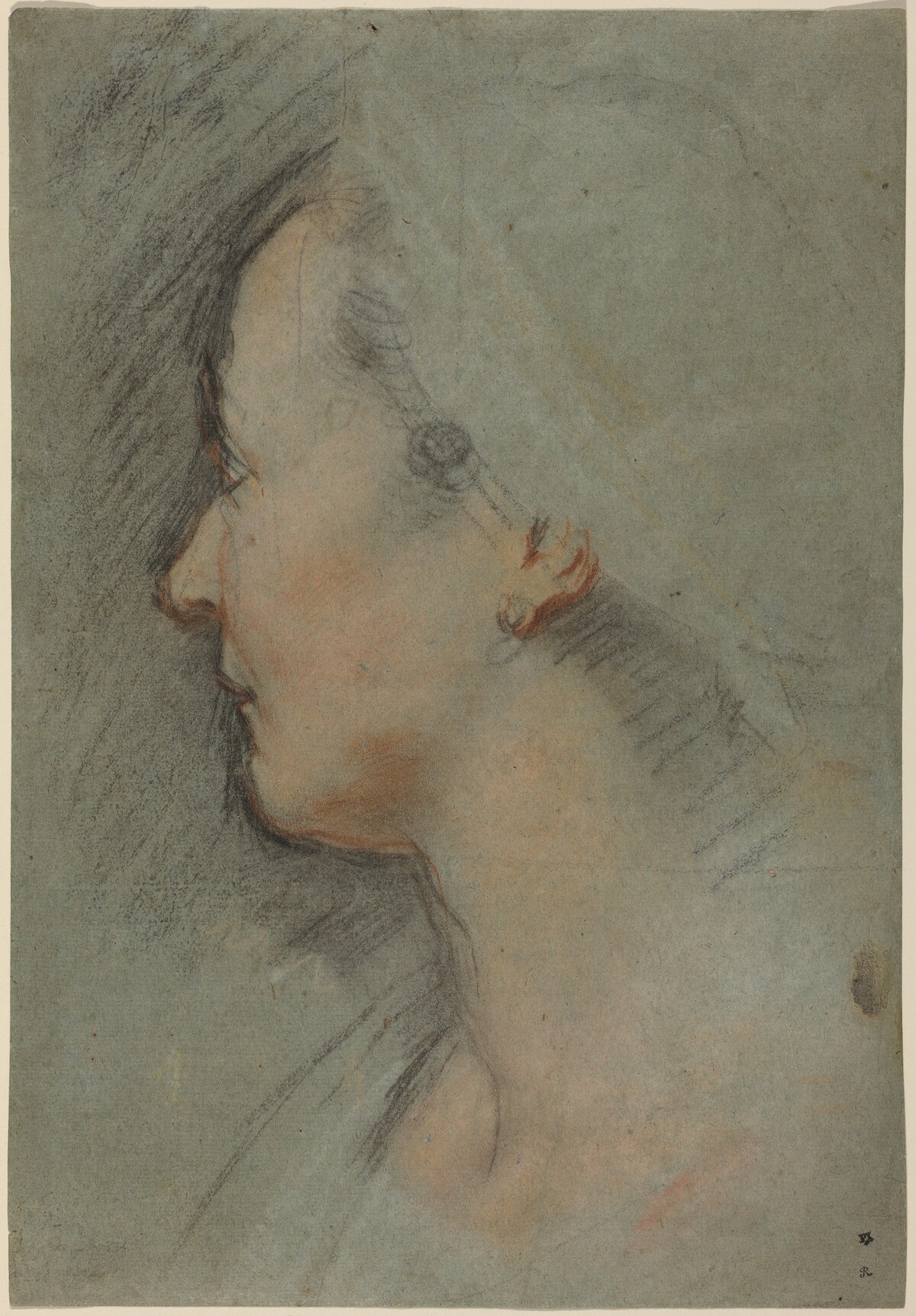 Head of a Woman by Federico Barocci