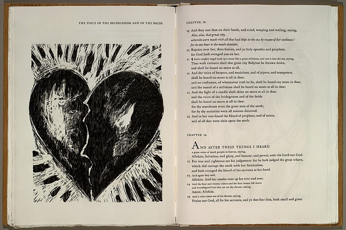 The Voice of the Bridegroom and of the Bride by Jim Dine