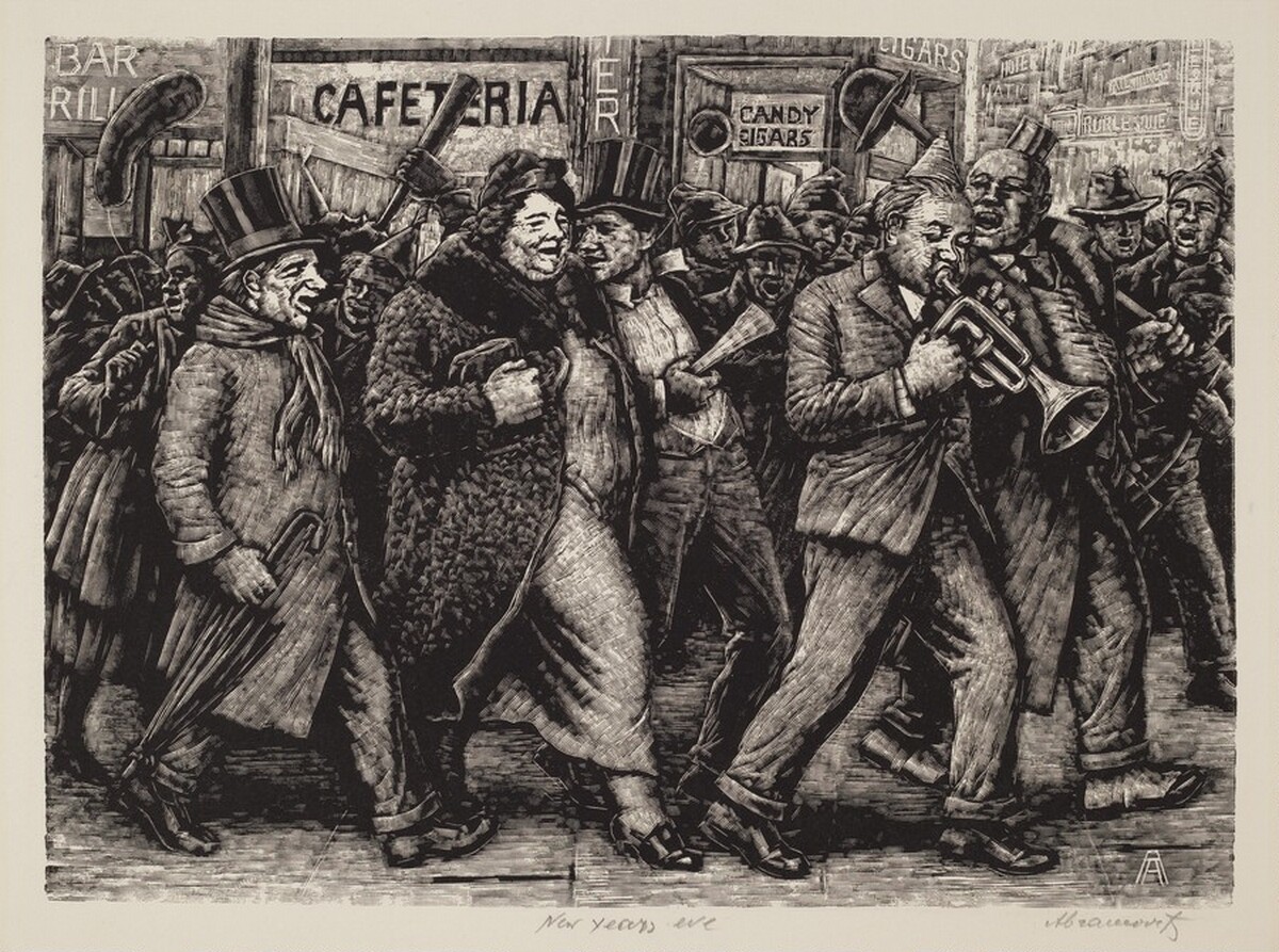 New Year's Eve by Albert Abramovitz