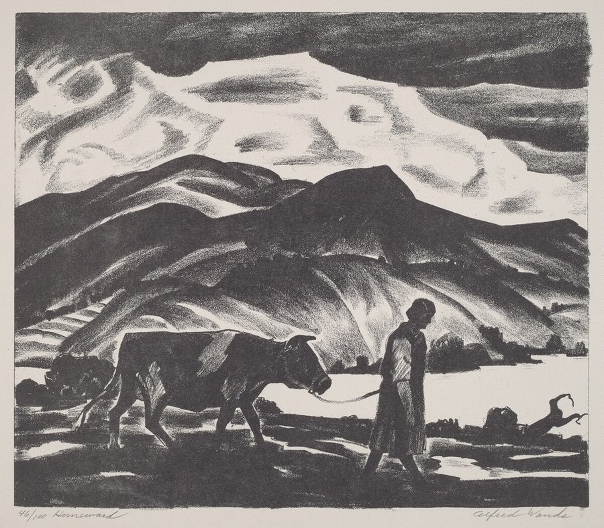Homeward by Alfred Wands