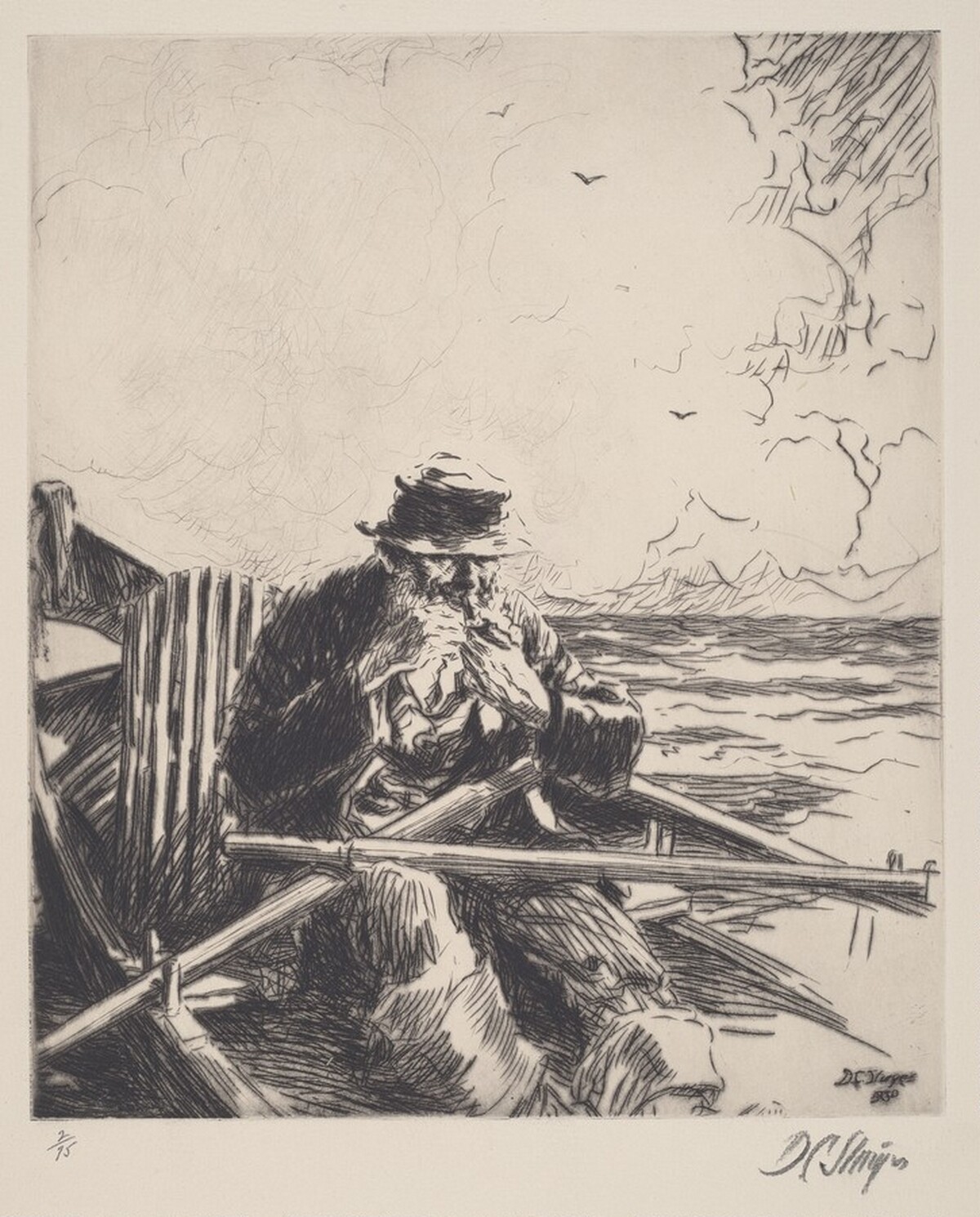 Lobsterman by Dwight Case Sturges