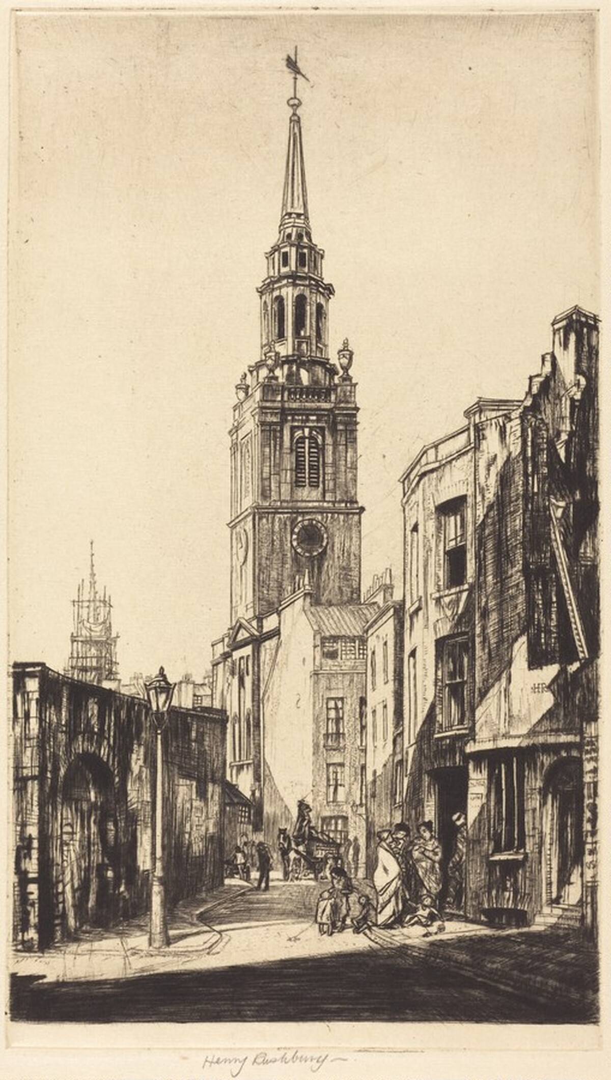 Saint James's Church, Clerkenwell by Henry Rushbury