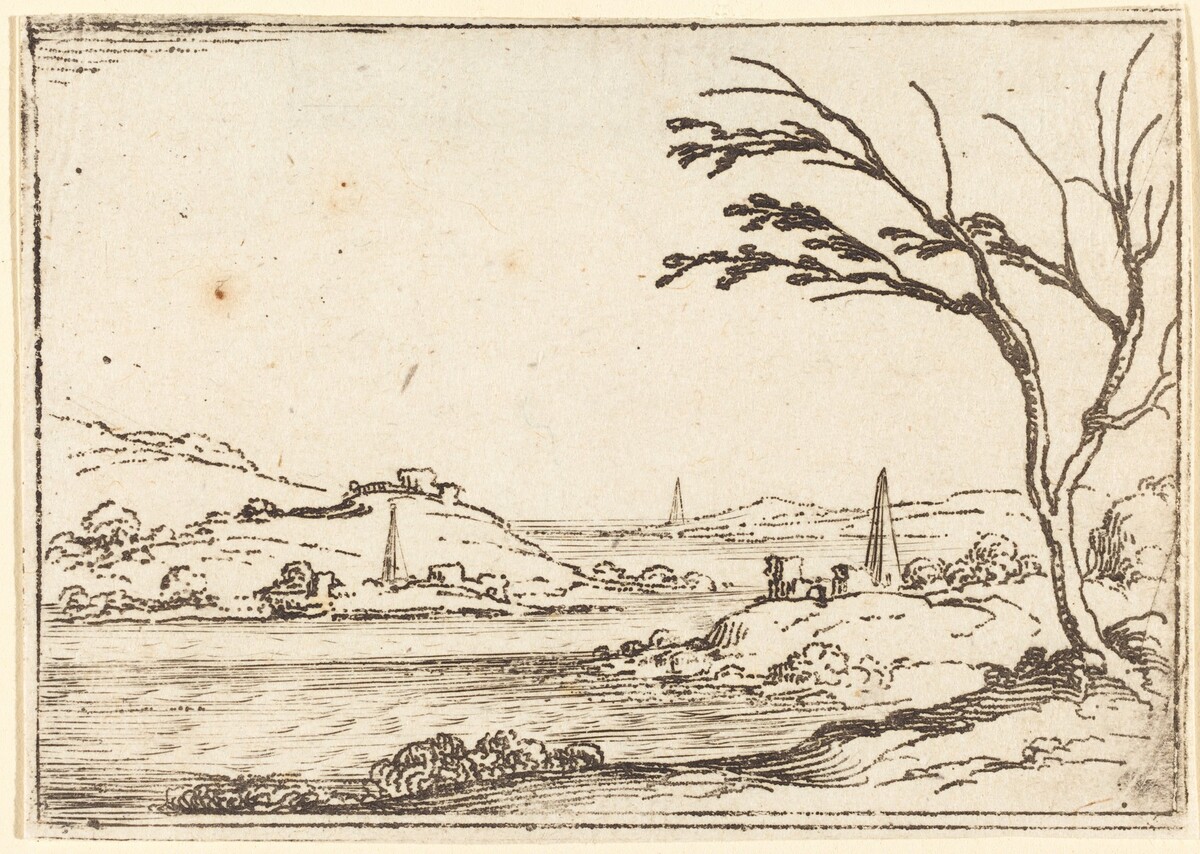 The Nile Flooding by Jacques Callot