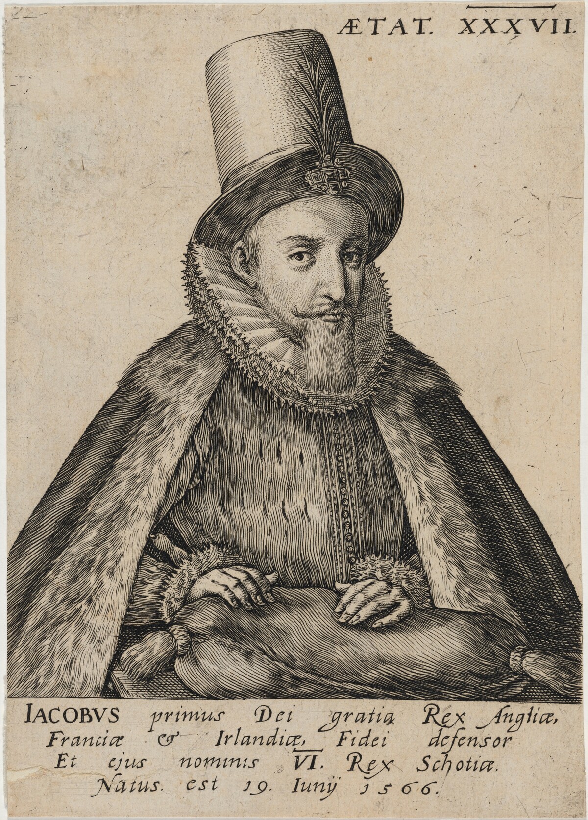 James I as James VI of Scotland by Heinrich Ullrich