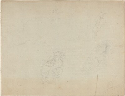 Sheet of Studies [recto and verso]