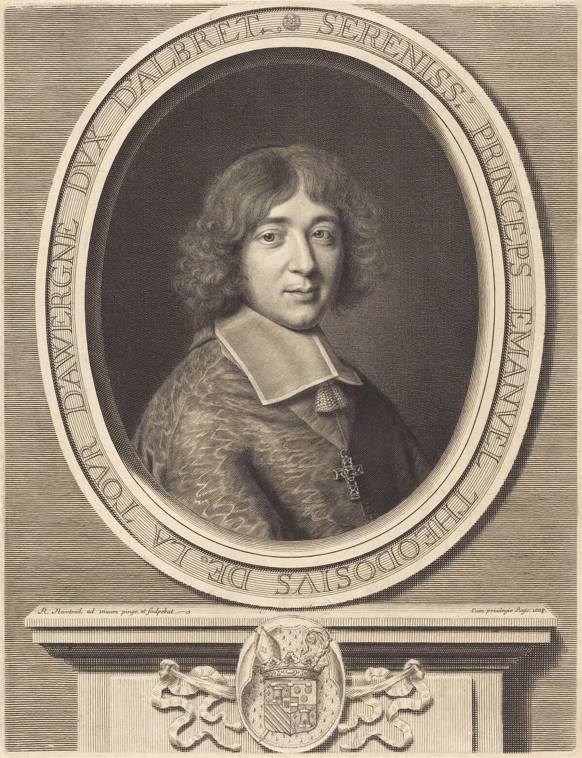 Cardinal de Bouillon by Robert Nanteuil