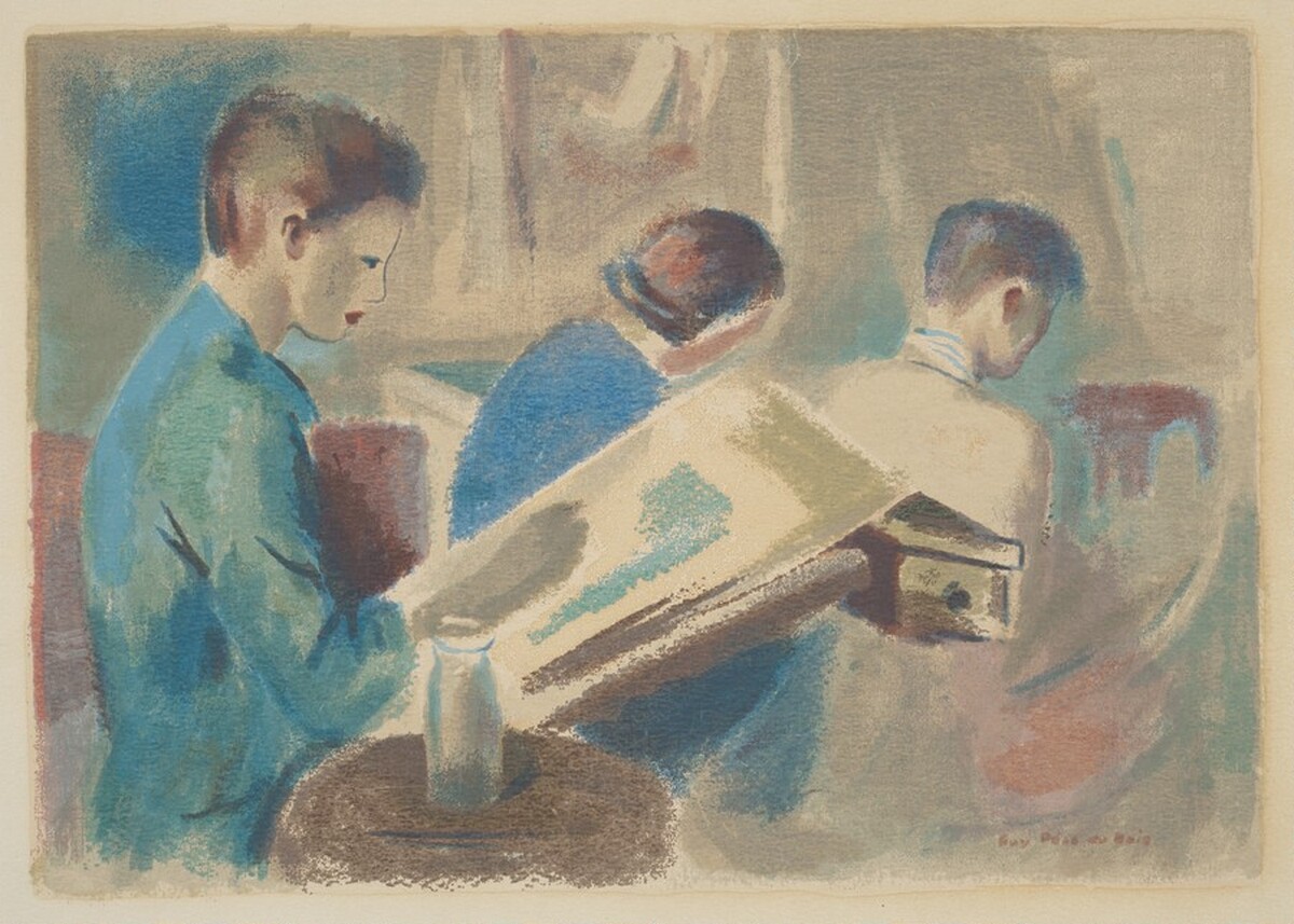 Untitled (Art Class) by Guy Pène du Bois