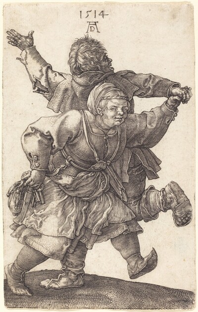 Peasant Couple Dancing