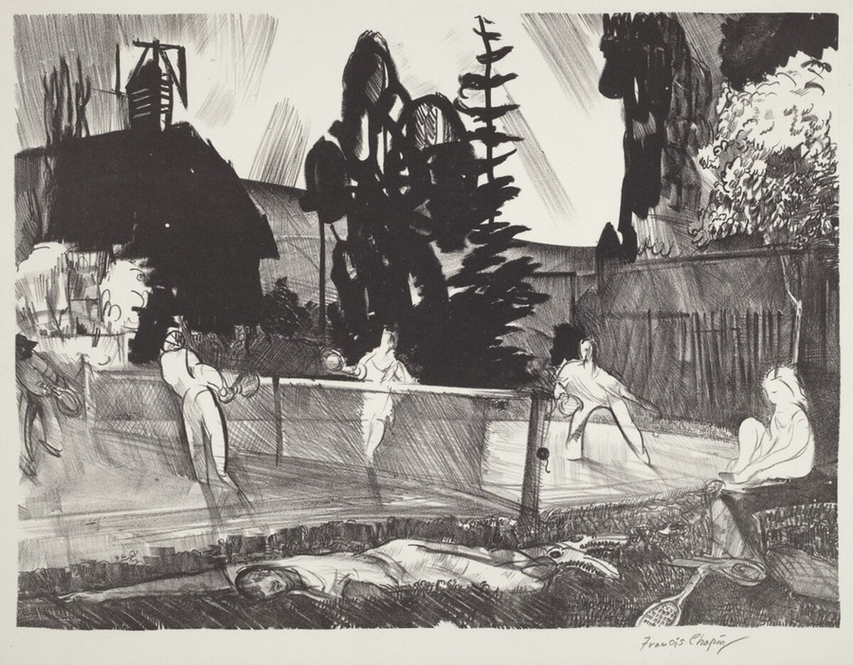 Tennis by Francis Chapin
