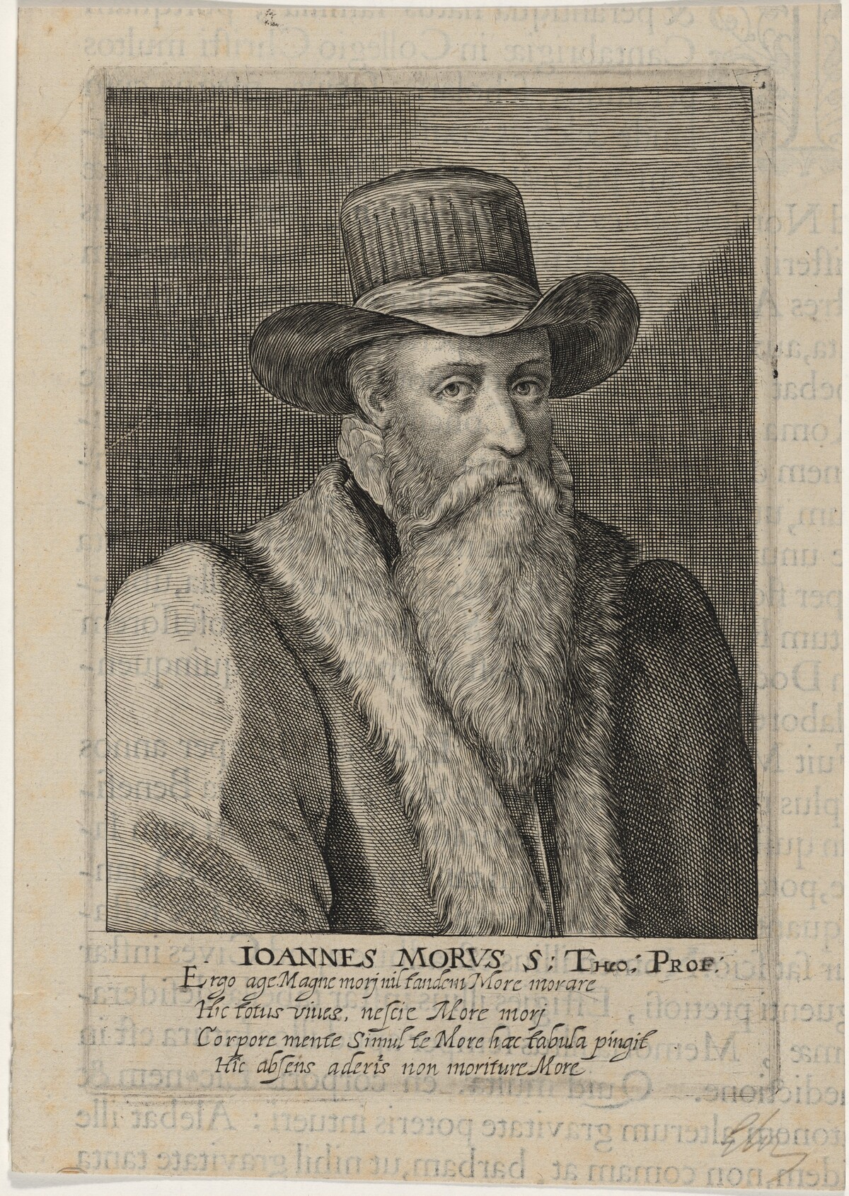 John More, Rector of Saint Andrew's, Norwich by Willem de Passe and Magdalena de Passe