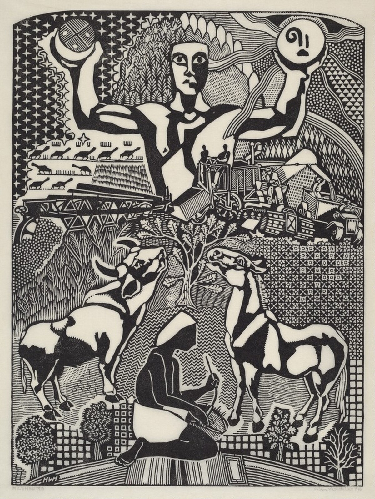 Milleniums by Helen West Heller