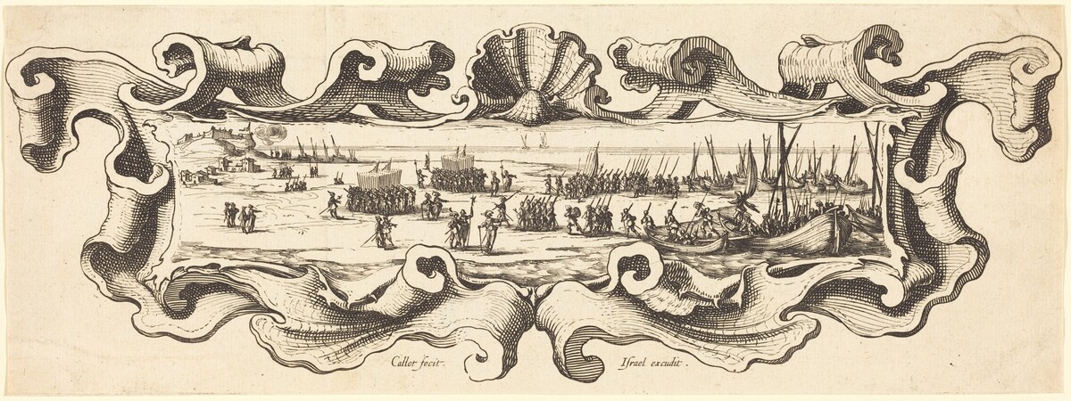 The Landing of the Troops by Jacques Callot