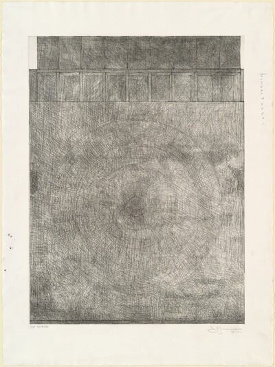 Target with Plaster Casts [state proof of 1st state]