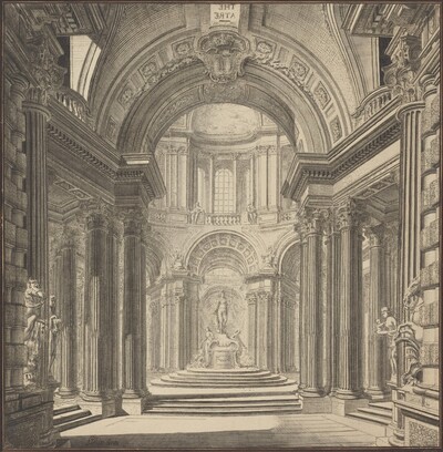 Interior of a Temple