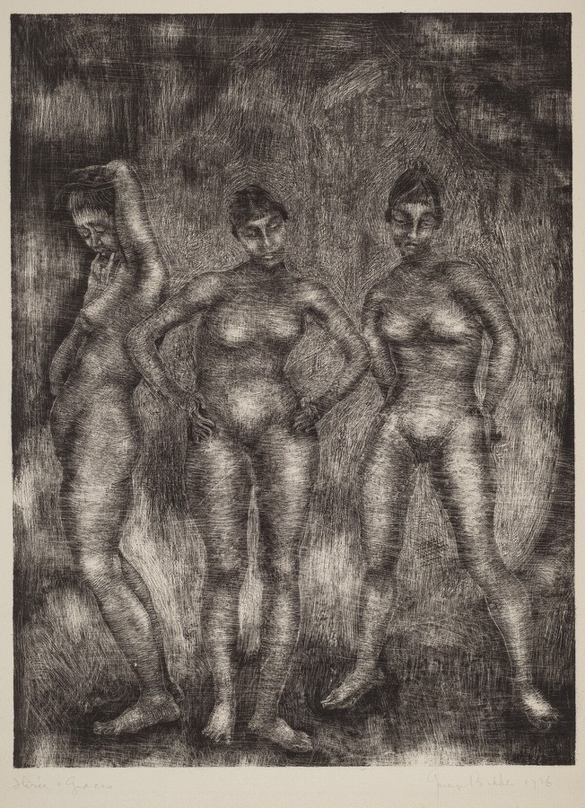 Three Graces by George Biddle
