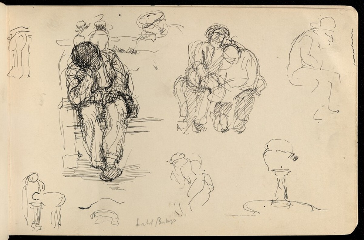 Isabel Bishop Early Sketchbook by Isabel Bishop