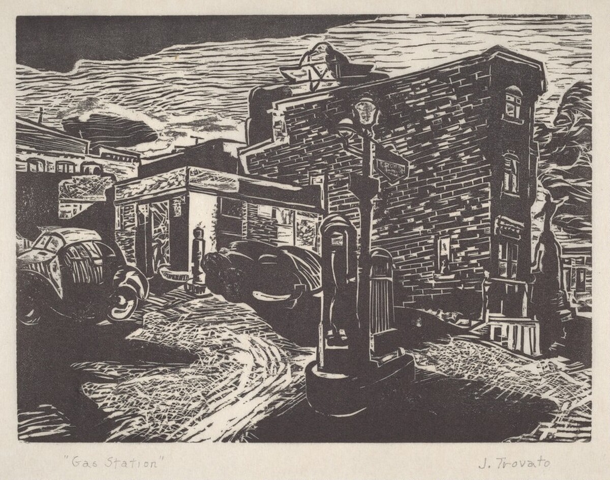 Gas Station by Joseph S. Trovato