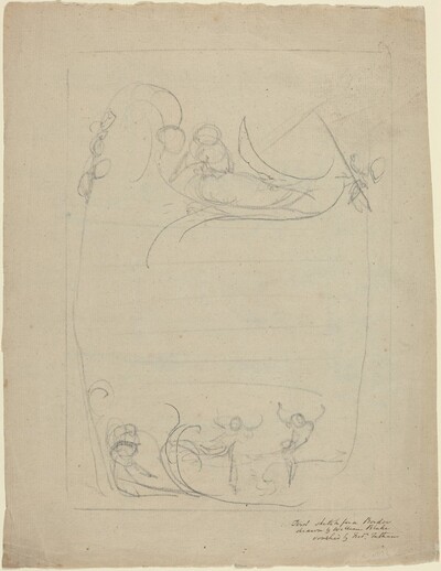 An Armed Man Spurning a Woman [recto]