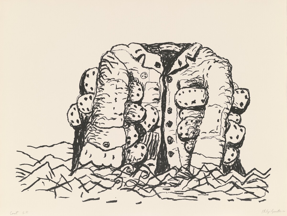 Coat [special proof] by Philip Guston