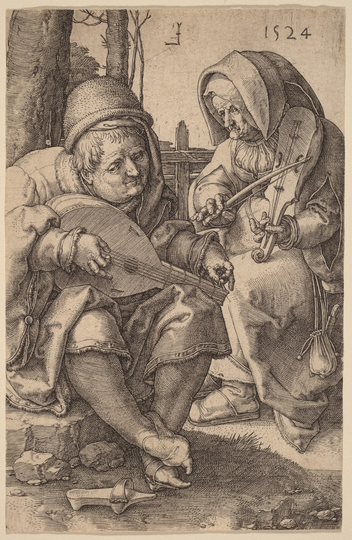 The Musicians by Lucas van Leyden