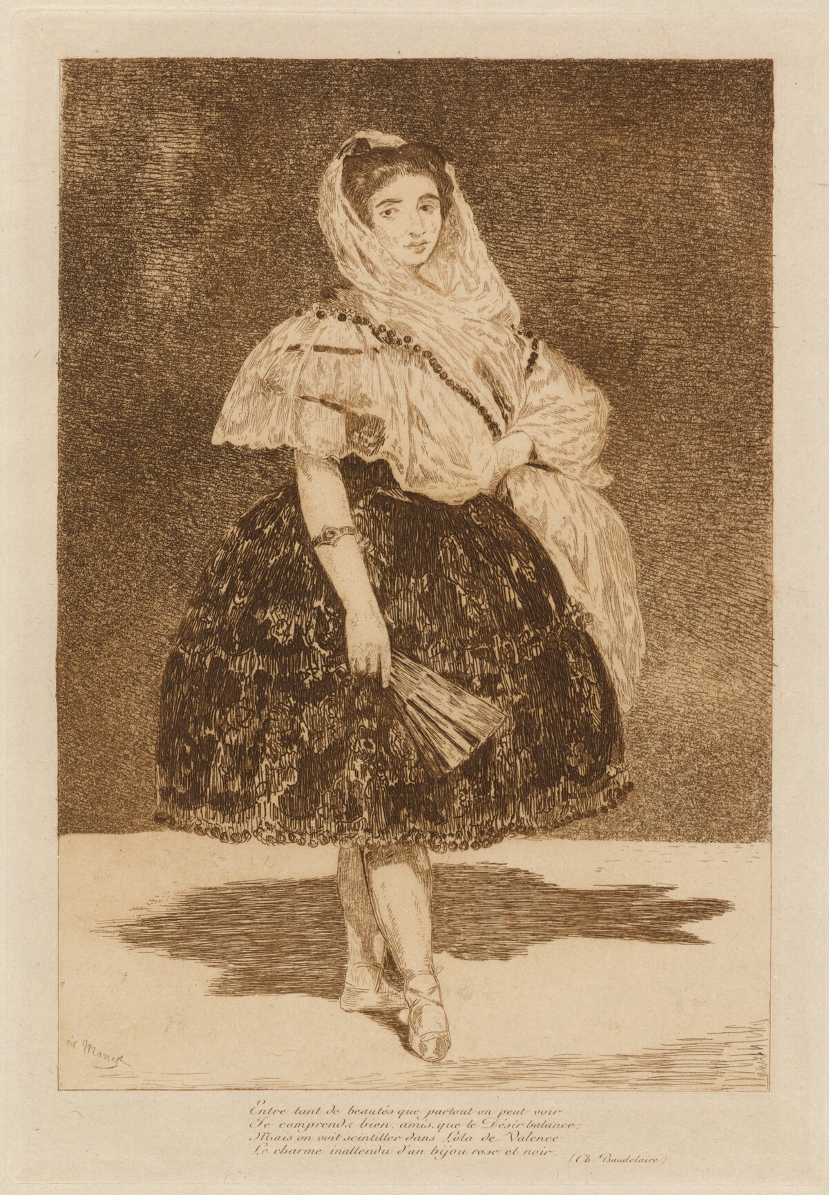 Lola de Valence by Edouard Manet