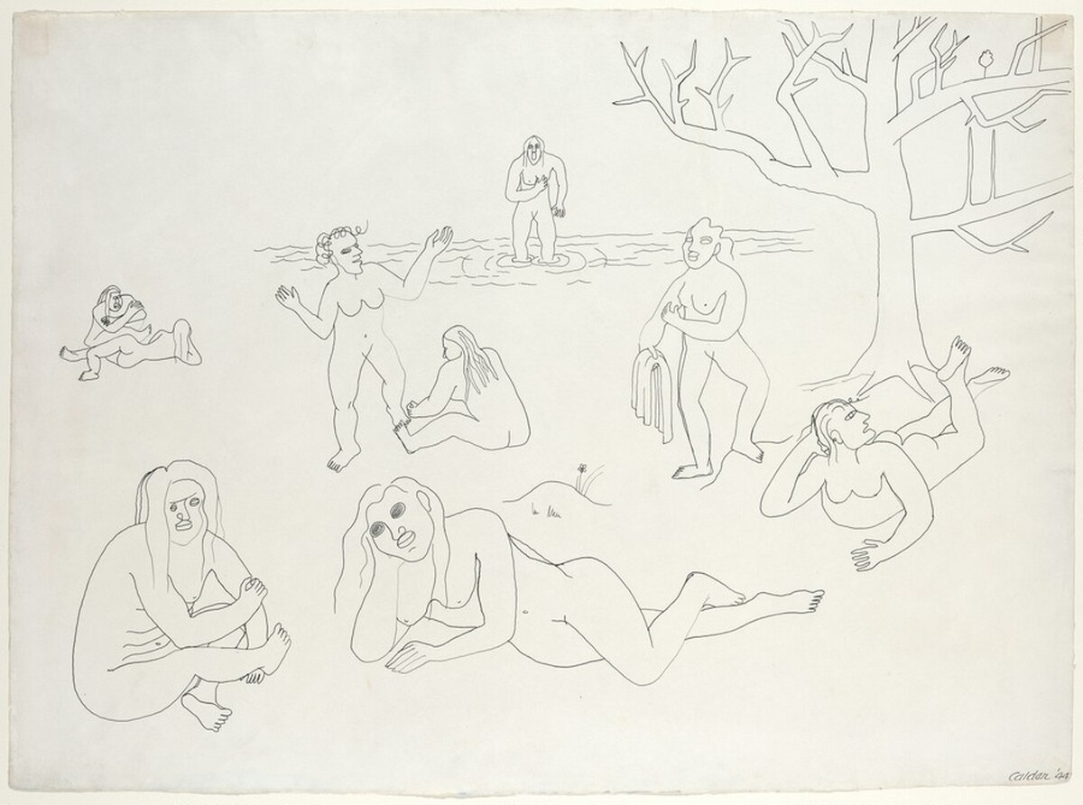 Bathers by Alexander Calder