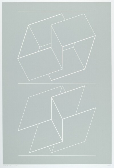 WEG IX from White Embossings on Gray