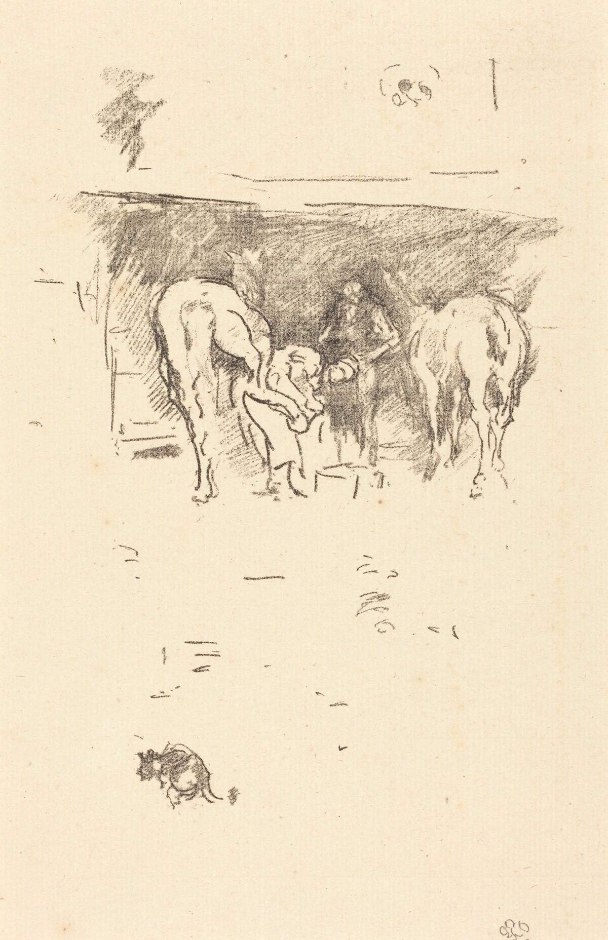 The Good Shoe by James McNeill Whistler