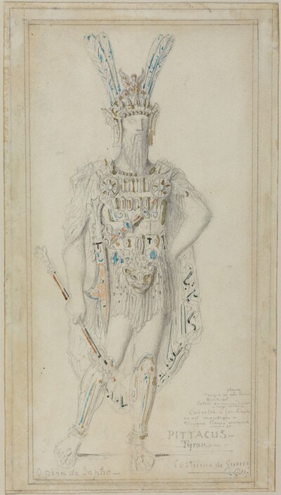 Pittacus the Tyrant in War Costume