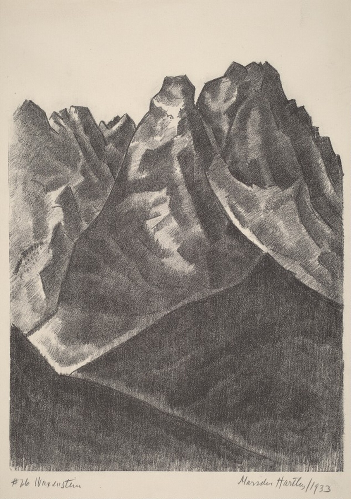 Waxenstein by Marsden Hartley